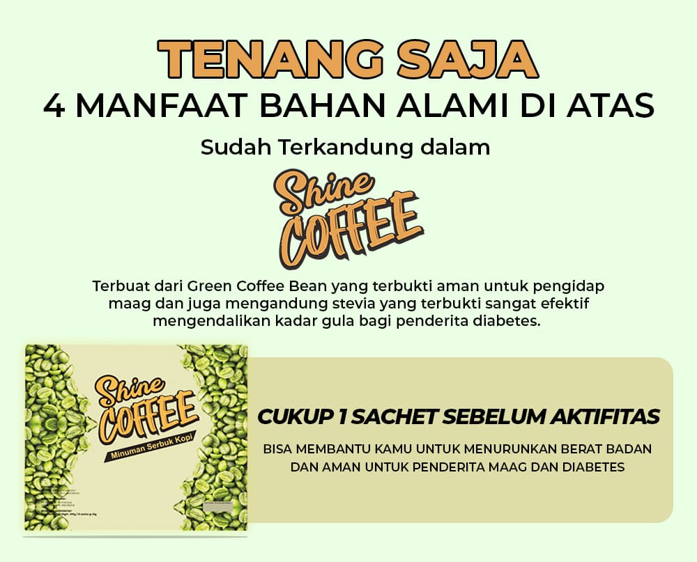 Komposisi Shine Coffee